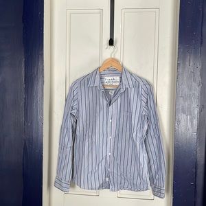 Frank & Eileen Barry Striped Blouse